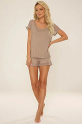 De Lafense high-qualitiy  viscose womens pajamas  Adomoo